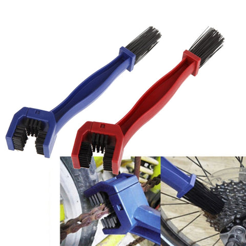 Bicycle Chain Cleaning Brush Bike Gear Grunge Cleaner