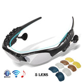 Polarized Cycling Glasses Bluetooth Men Motorcycling Sunglasses