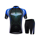 Cycling Suit Men Quick Dry Cycling Jersey Short Sleeve