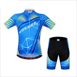 Men Cycling Jersey Sets Short Sleeve