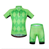 Men Cycling Jersey Sets Short Sleeve
