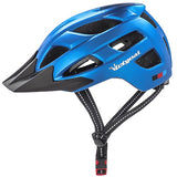 Bike Helmet with Visor Light