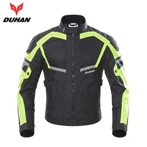 Men Motobike Protective Gear Breathable Mesh Reflective Motorcycle Clothing