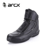 Motorcycle Boots Leather Waterproof Street Racing Boots