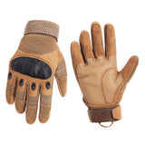 Carbon Fiber Motorcycle Gloves Breathable Army Green Motocross Dirt Bike Non-slip Gloves