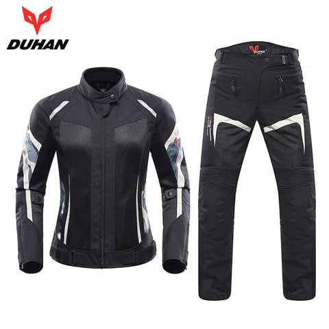 Women Motorcycle Jacket Motorcycle Pants Suit