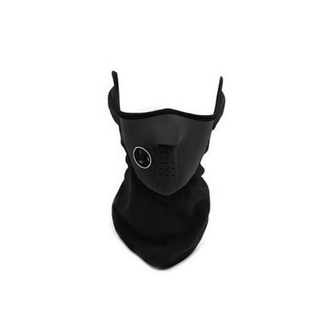 Motorcycle Half Face Mask Cover Fleece