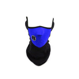 Motorcycle Half Face Mask Cover Fleece