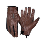 Retro Motorcycle Gloves Microfiber Leather