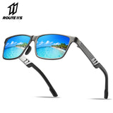 Motorcycle Sunglasses Classic Polarized Sunglasses Men Women Driving Square Frame Sun Glasses Male Goggle UV400 Gafas De Sol